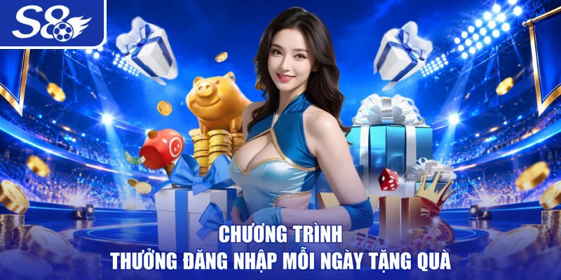 Chương trình thưởng đăng nhập mỗi ngày tặng quà