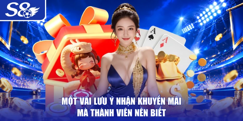 Một vài lưu ý nhận khuyến mãi mà thành viên nên biết